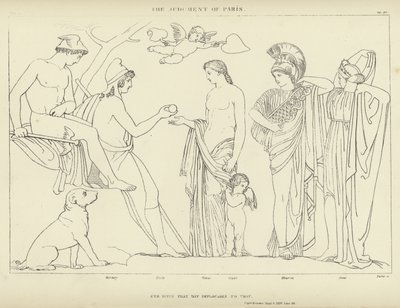 Le Jugement de Pâris - John Flaxman